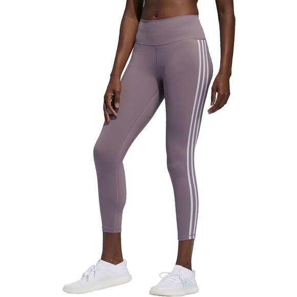 adidas High Waist 7/8 Tight leggings XL Lavender - Picture 13 of 13